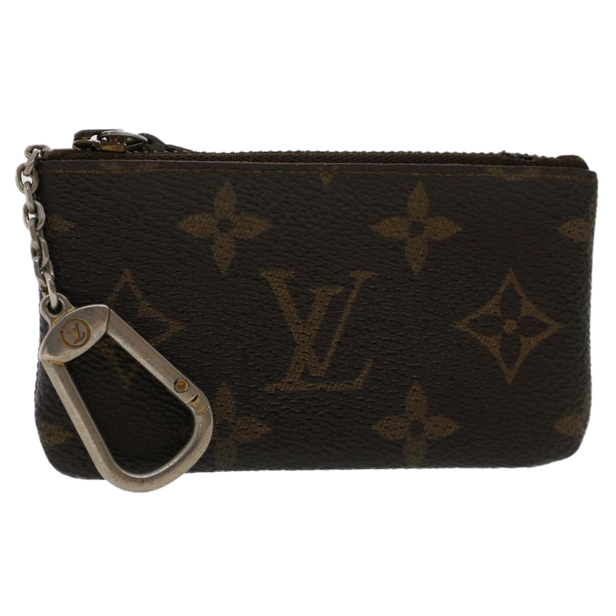 LOUIS VUITTON Monogram Pochette Cles Coin Purse M62650 LV 46390
