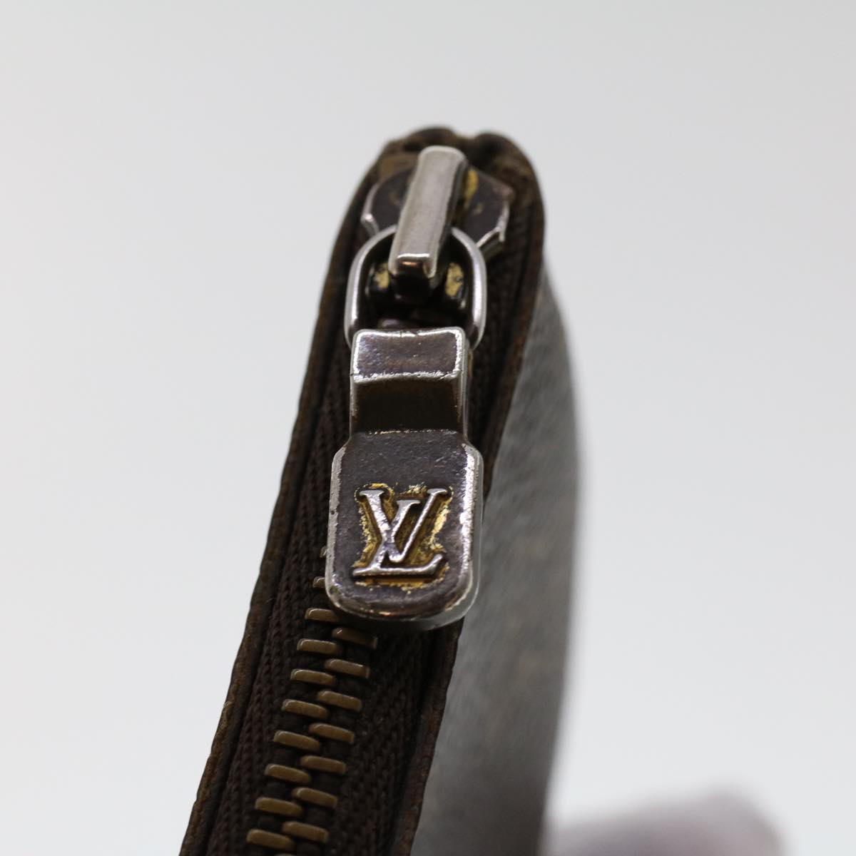 LOUIS VUITTON Monogram Pochette Cles Coin Purse M62650 LV 46390
