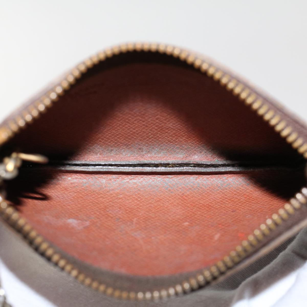 LOUIS VUITTON Monogram Pochette Cles Coin Purse M62650 LV 46390