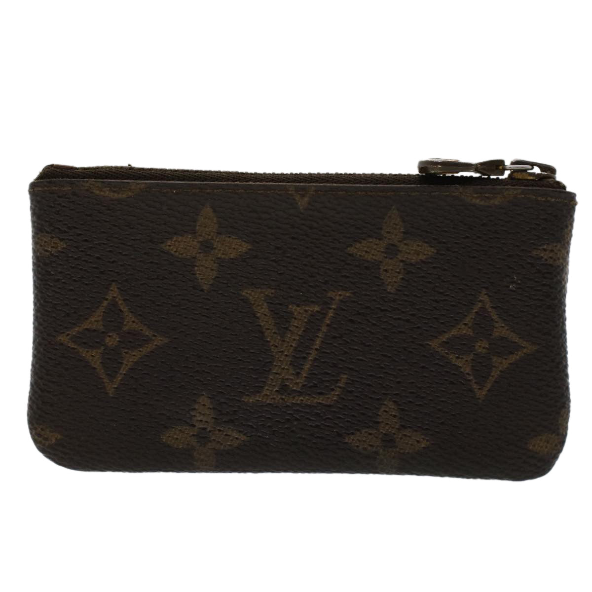 LOUIS VUITTON Monogram Pochette Cles Coin Purse M62650 LV 46390