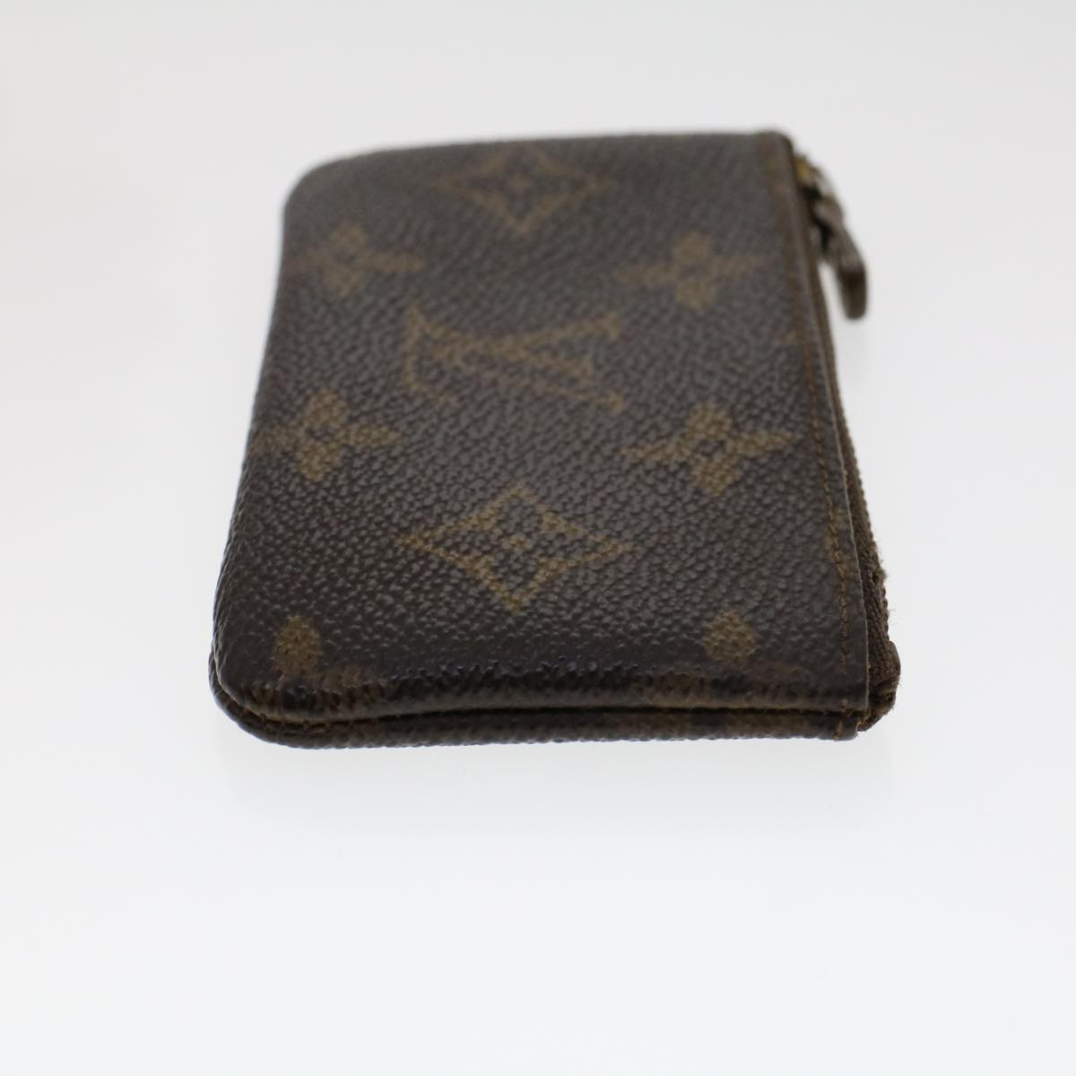 LOUIS VUITTON Monogram Pochette Cles Coin Purse M62650 LV 46390