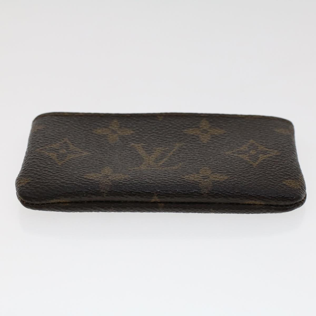 LOUIS VUITTON Monogram Pochette Cles Coin Purse M62650 LV 46390