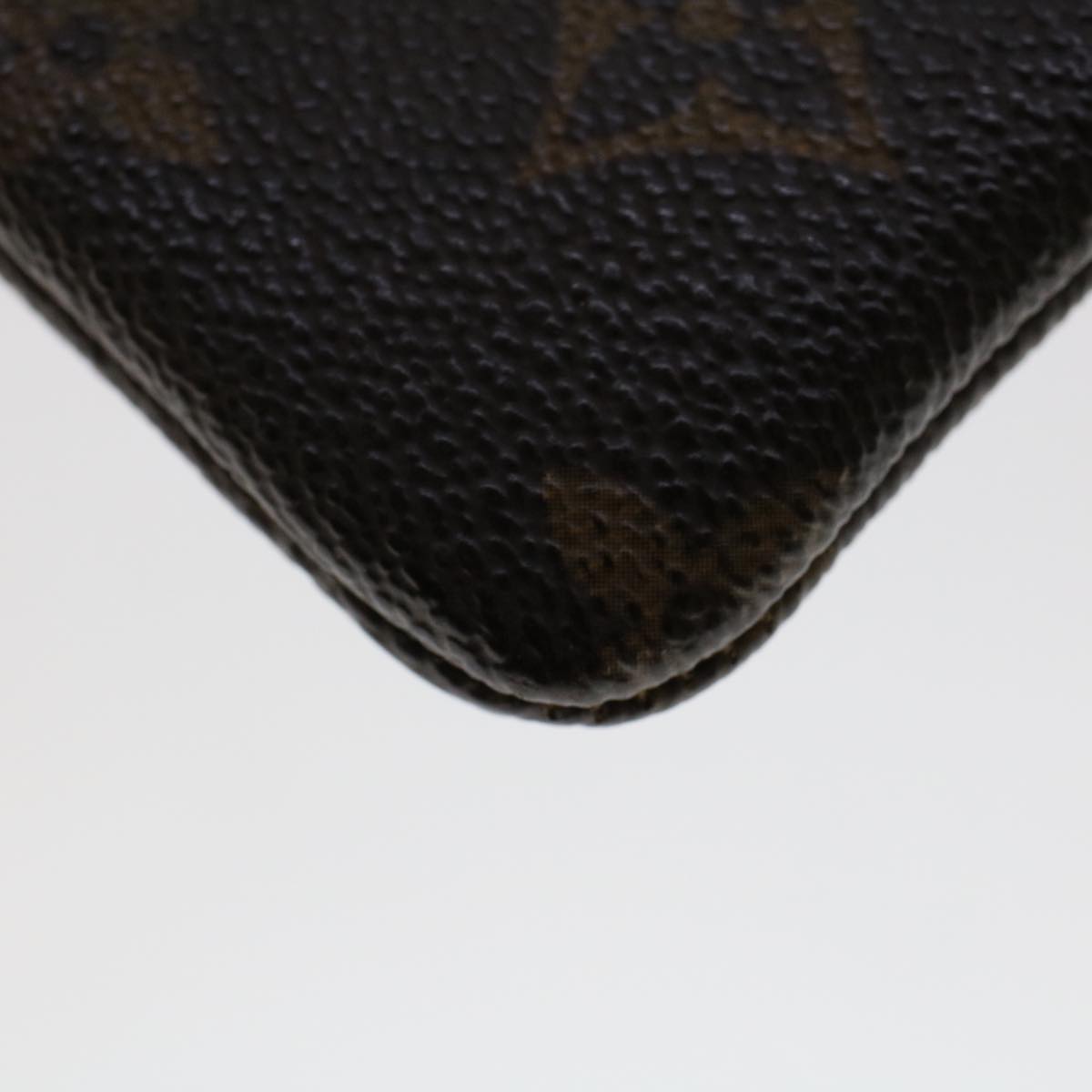 LOUIS VUITTON Monogram Pochette Cles Coin Purse M62650 LV 46390