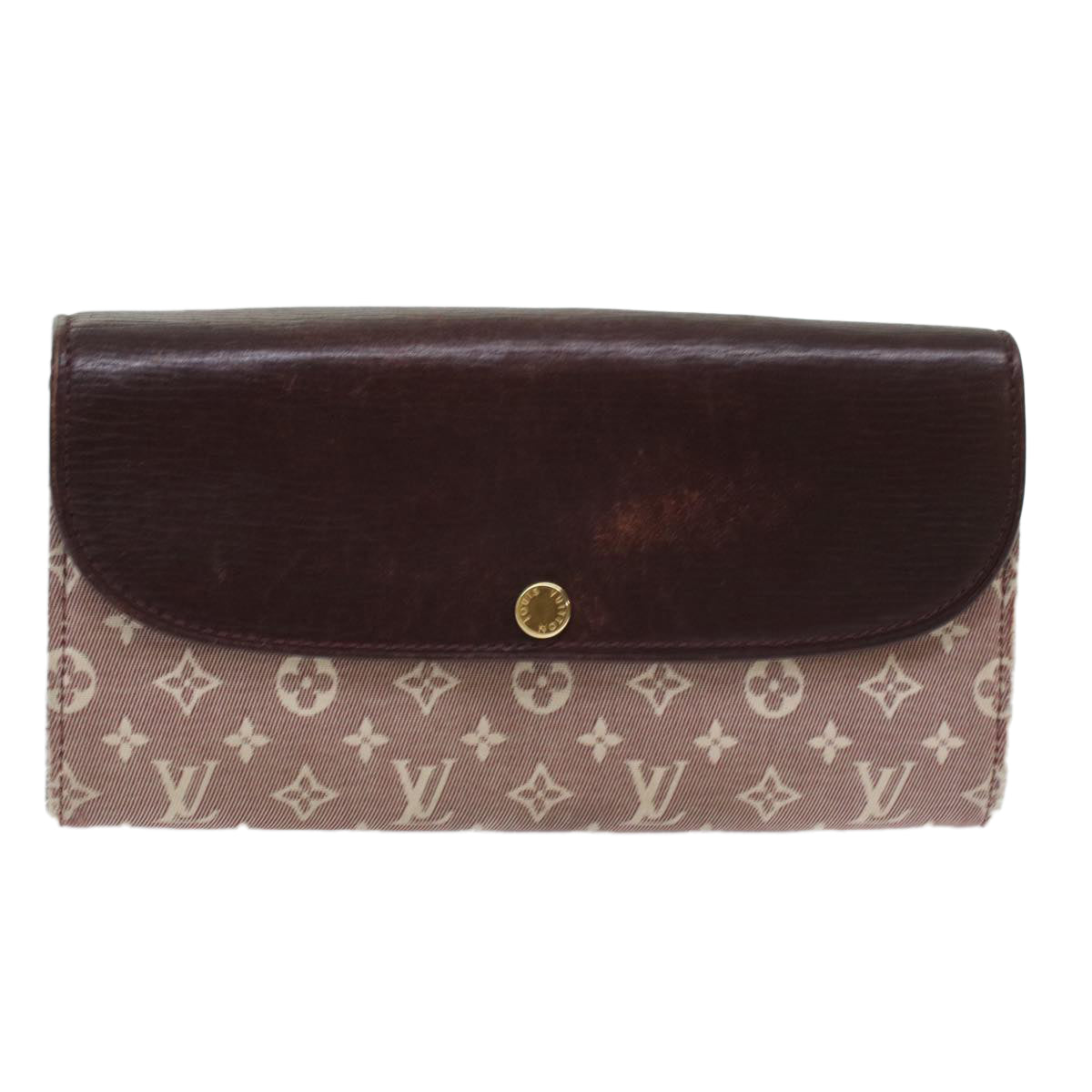 LOUIS VUITTON Monogram Ideal Portefeuille Sarah Long Wallet M63008 LV 46392