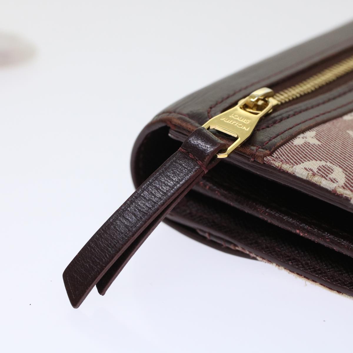 LOUIS VUITTON Monogram Ideal Portefeuille Sarah Long Wallet M63008 LV 46392