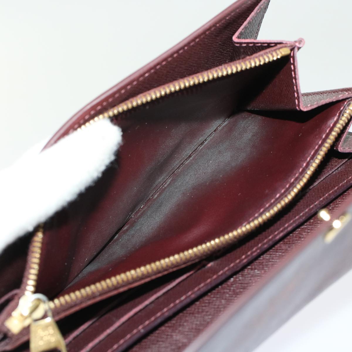 LOUIS VUITTON Monogram Ideal Portefeuille Sarah Long Wallet M63008 LV 46392