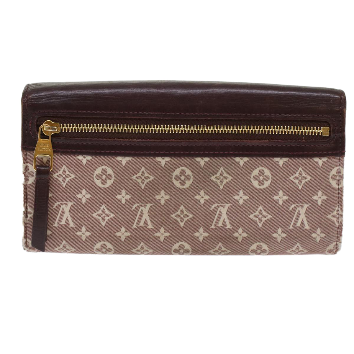 LOUIS VUITTON Monogram Ideal Portefeuille Sarah Long Wallet M63008 LV 46392