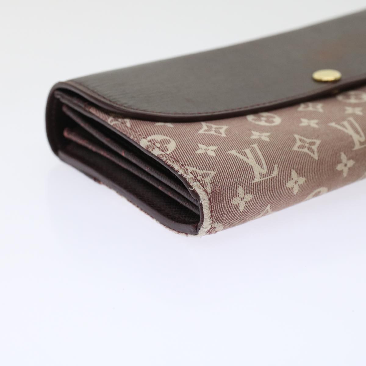 LOUIS VUITTON Monogram Ideal Portefeuille Sarah Long Wallet M63008 LV 46392