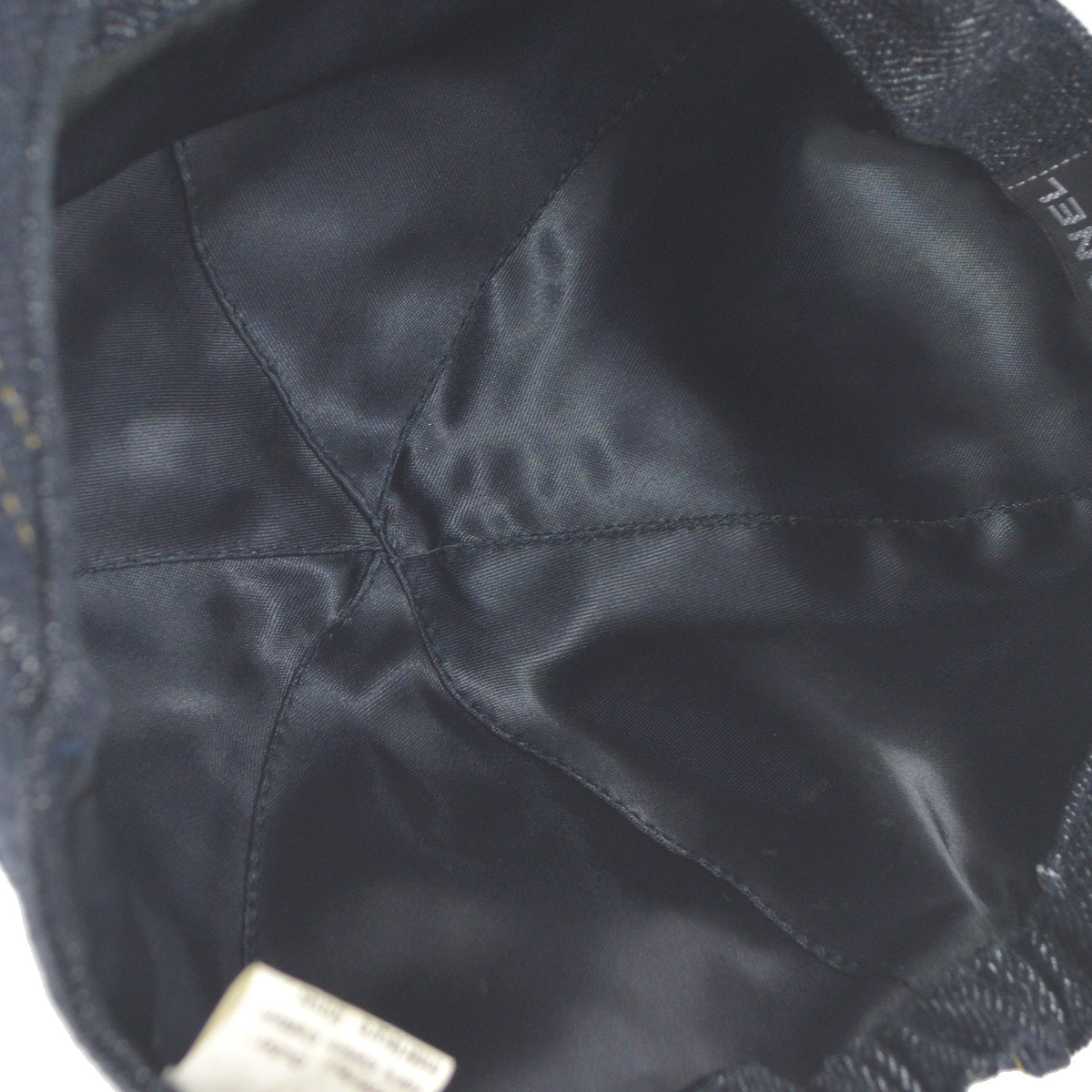 Luxury Chanel 2000s Cap Denim #M