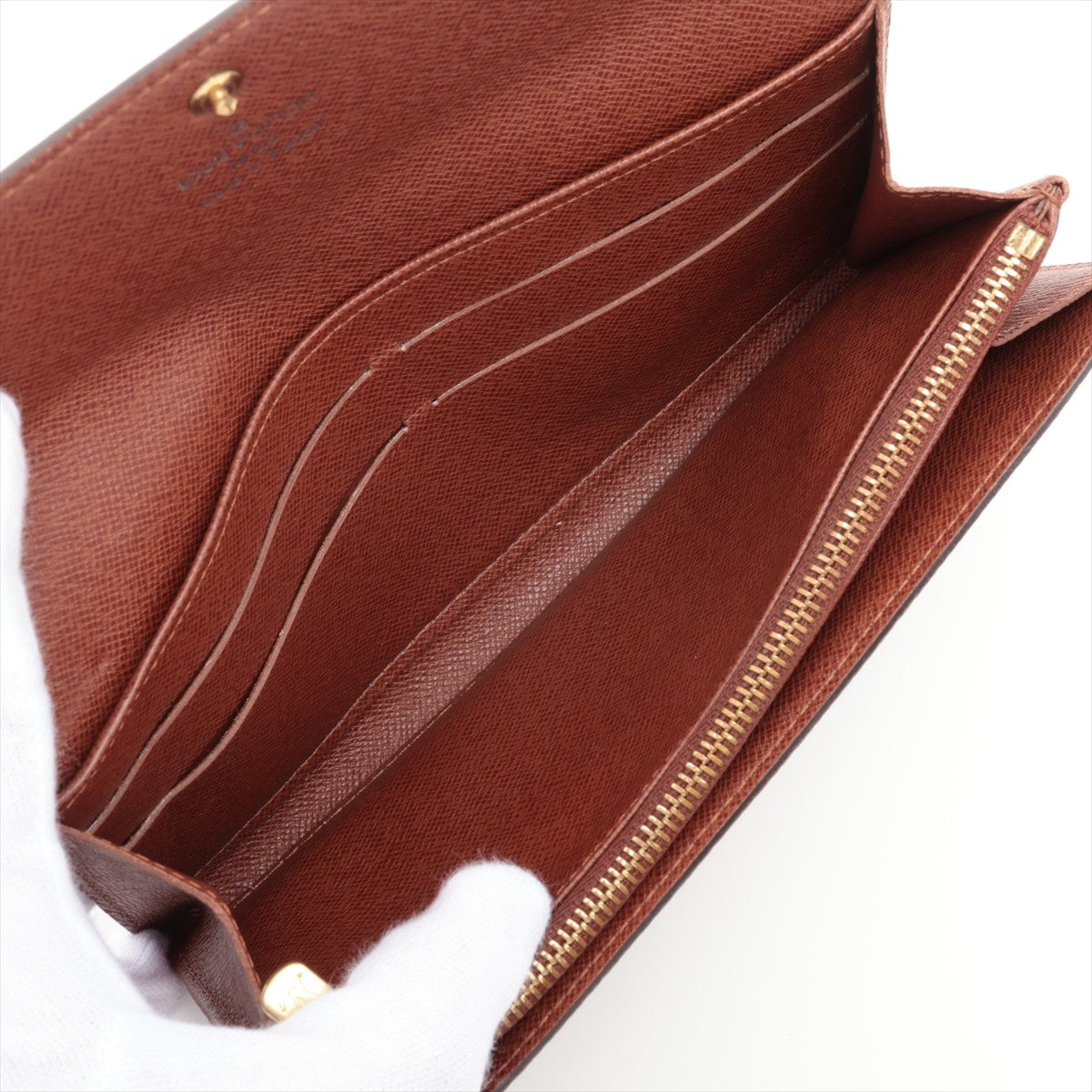 Louis Vuitton Monogram Pochette Porte Monecredi M61726 Wallet