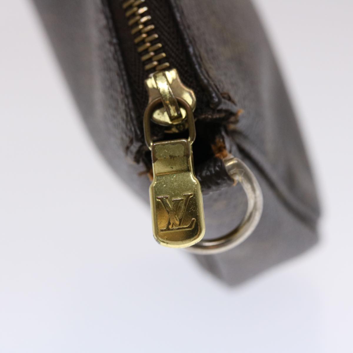 LOUIS VUITTON Monogram Pochette Accessoires Pouch M51980 LV 46400