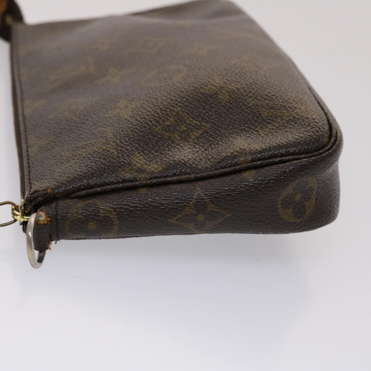 LOUIS VUITTON Monogram Pochette Accessoires Pouch M51980 LV 46400