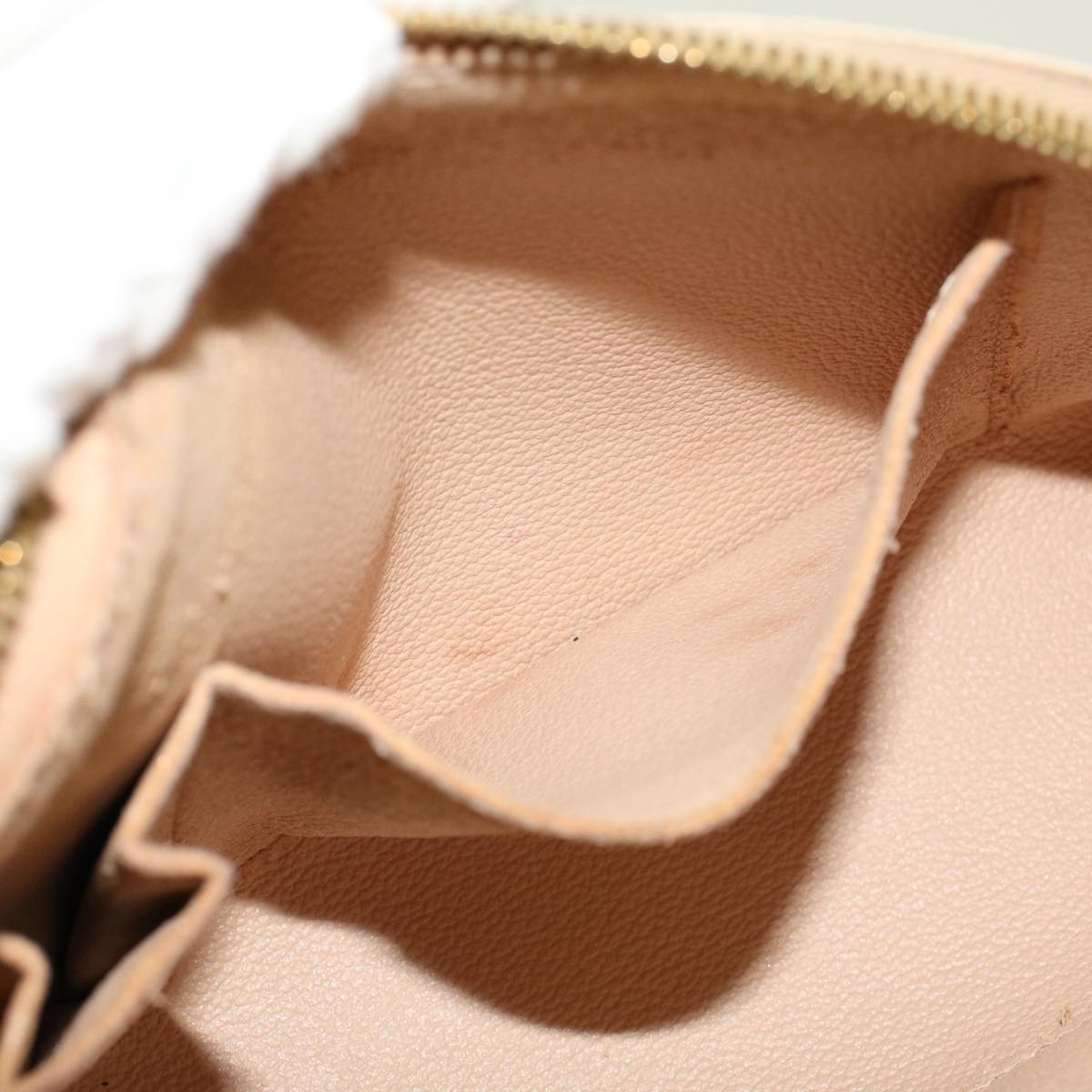 LOUIS VUITTON Damier Azur Pochette Cosmetic GM Pouch N23346 LV 46403