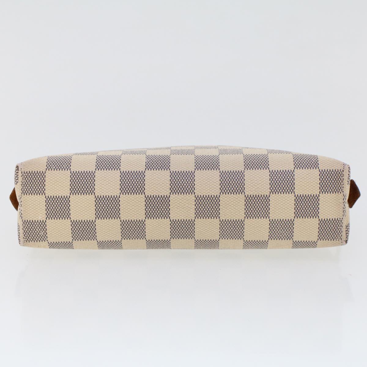 LOUIS VUITTON Damier Azur Pochette Cosmetic GM Pouch N23346 LV 46403