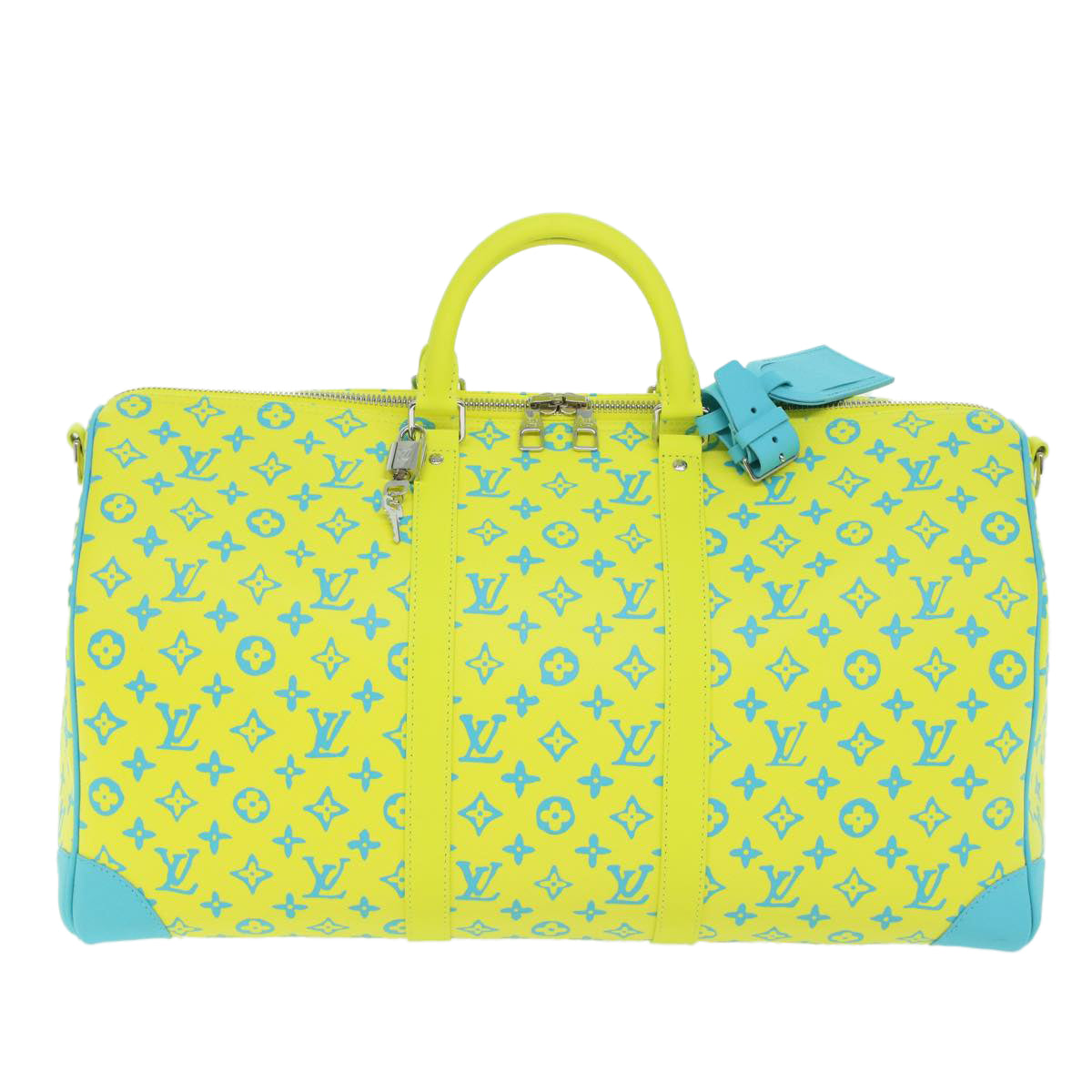 LOUIS VUITTON Monogram Neon Color Keepall Bandouliere 50 Bag M21869 46404A