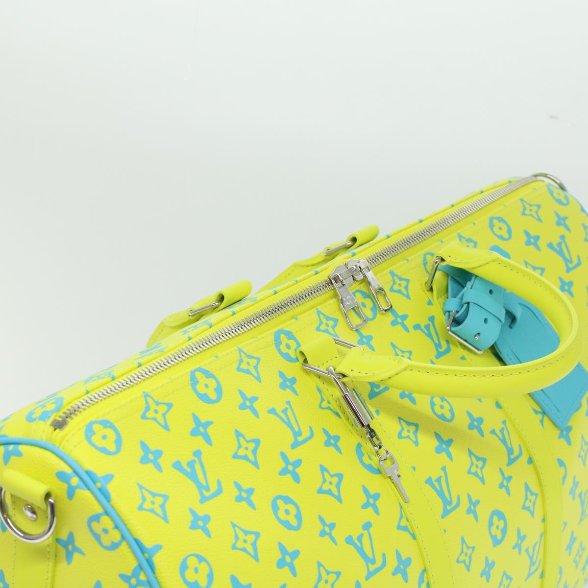 LOUIS VUITTON Monogram Neon Color Keepall Bandouliere 50 Bag M21869 46404A