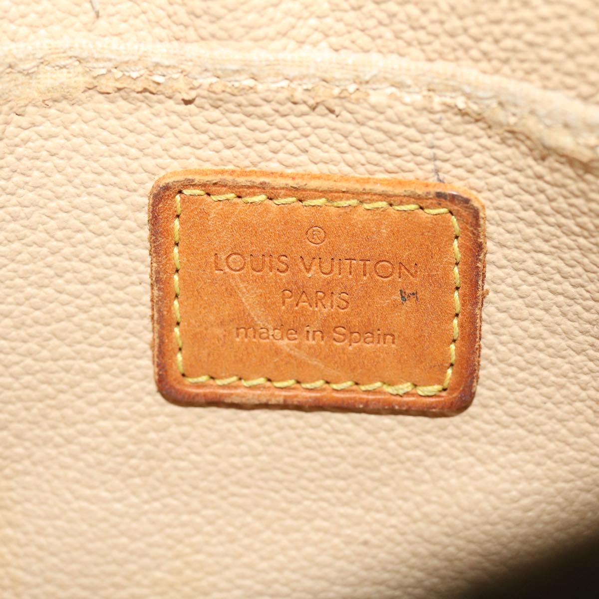 LOUIS VUITTON Monogram Pochette Cosmetic PM Cosmetic Pouch M47515 LV 46409