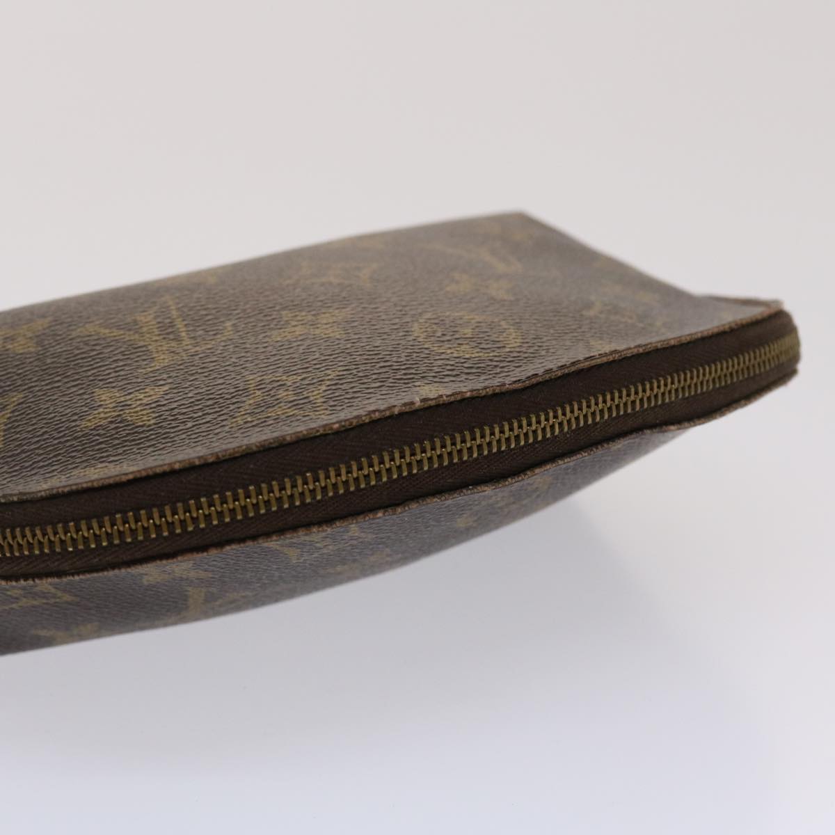 LOUIS VUITTON Monogram Pochette Cosmetic PM Cosmetic Pouch M47515 LV 46409