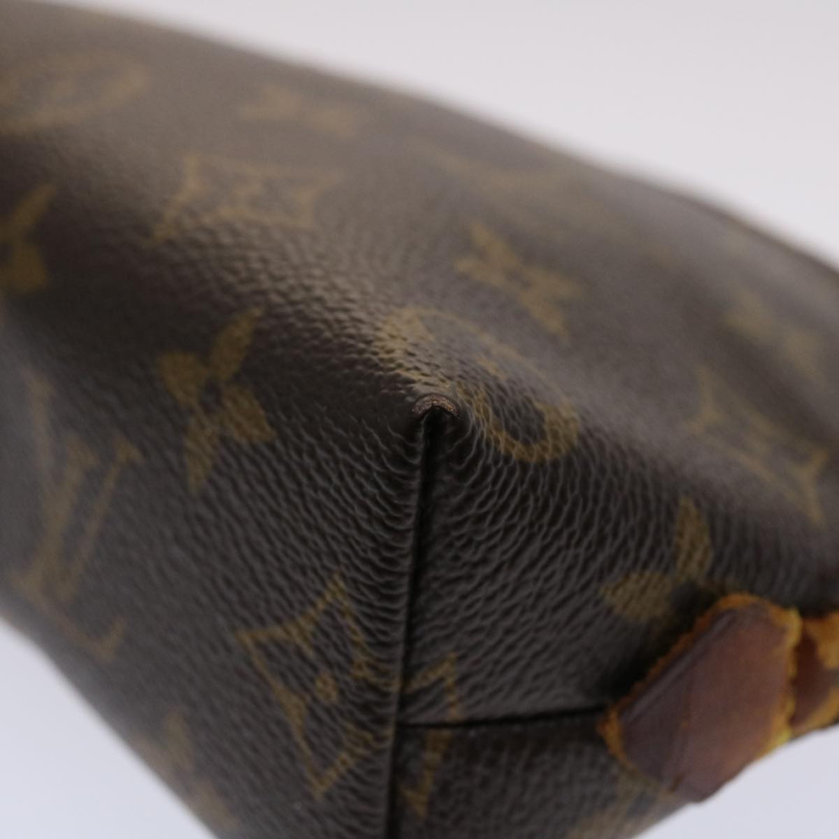 LOUIS VUITTON Monogram Pochette Cosmetic PM Cosmetic Pouch M47515 LV 46409