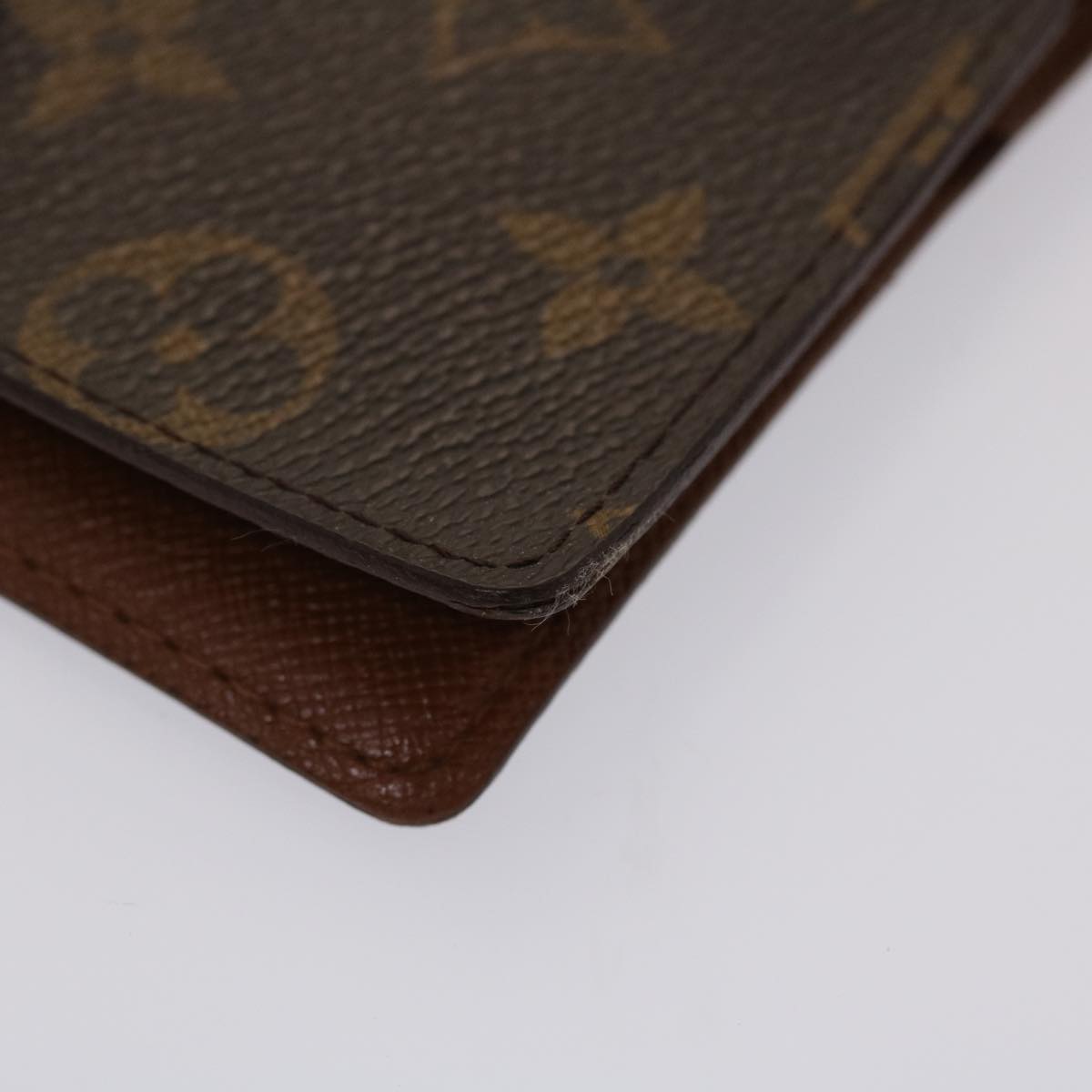 LOUIS VUITTON Monogram Agenda PM Day Planner Cover R20005 LV 46411