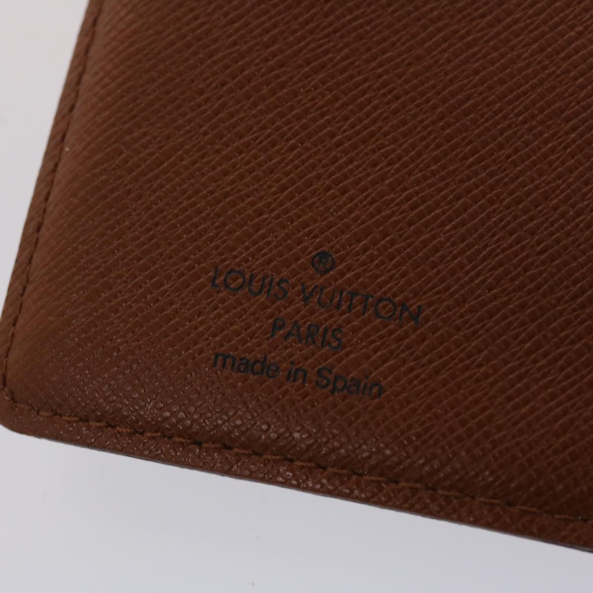 LOUIS VUITTON Monogram Agenda PM Day Planner Cover R20005 LV 46411