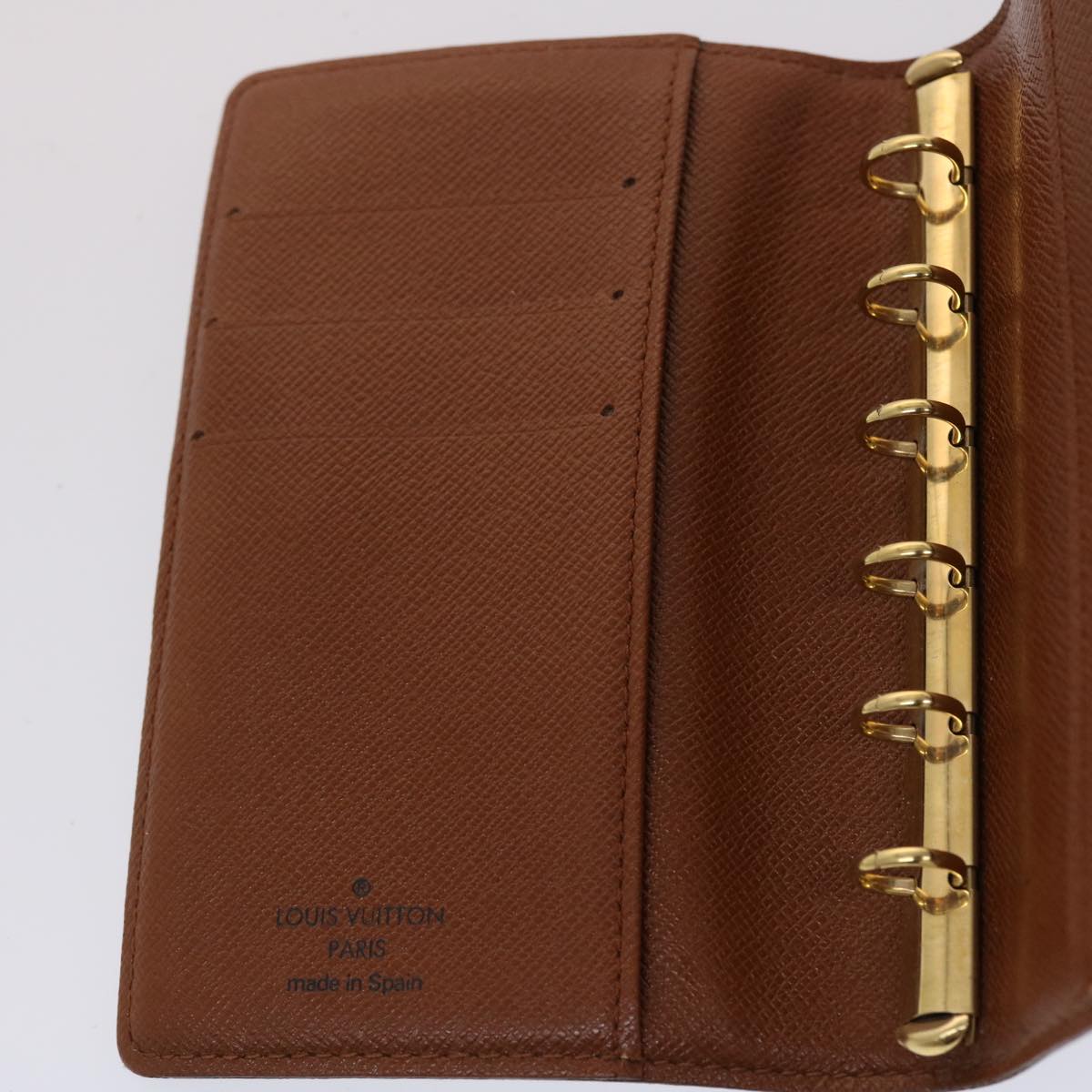 LOUIS VUITTON Monogram Agenda PM Day Planner Cover R20005 LV 46411