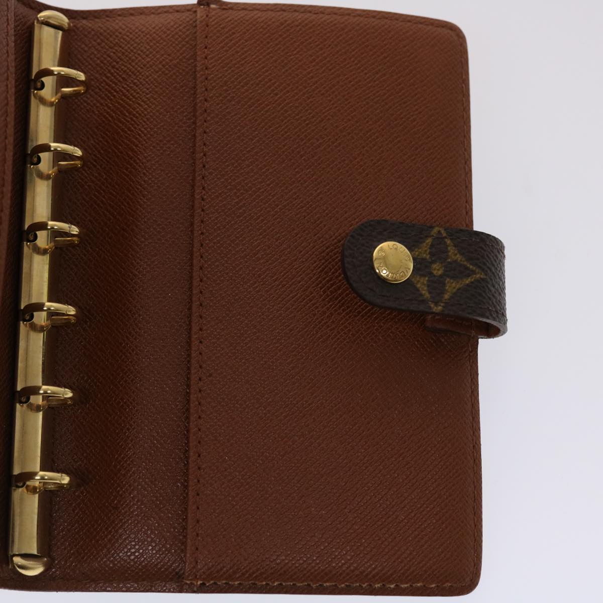 LOUIS VUITTON Monogram Agenda PM Day Planner Cover R20005 LV 46411