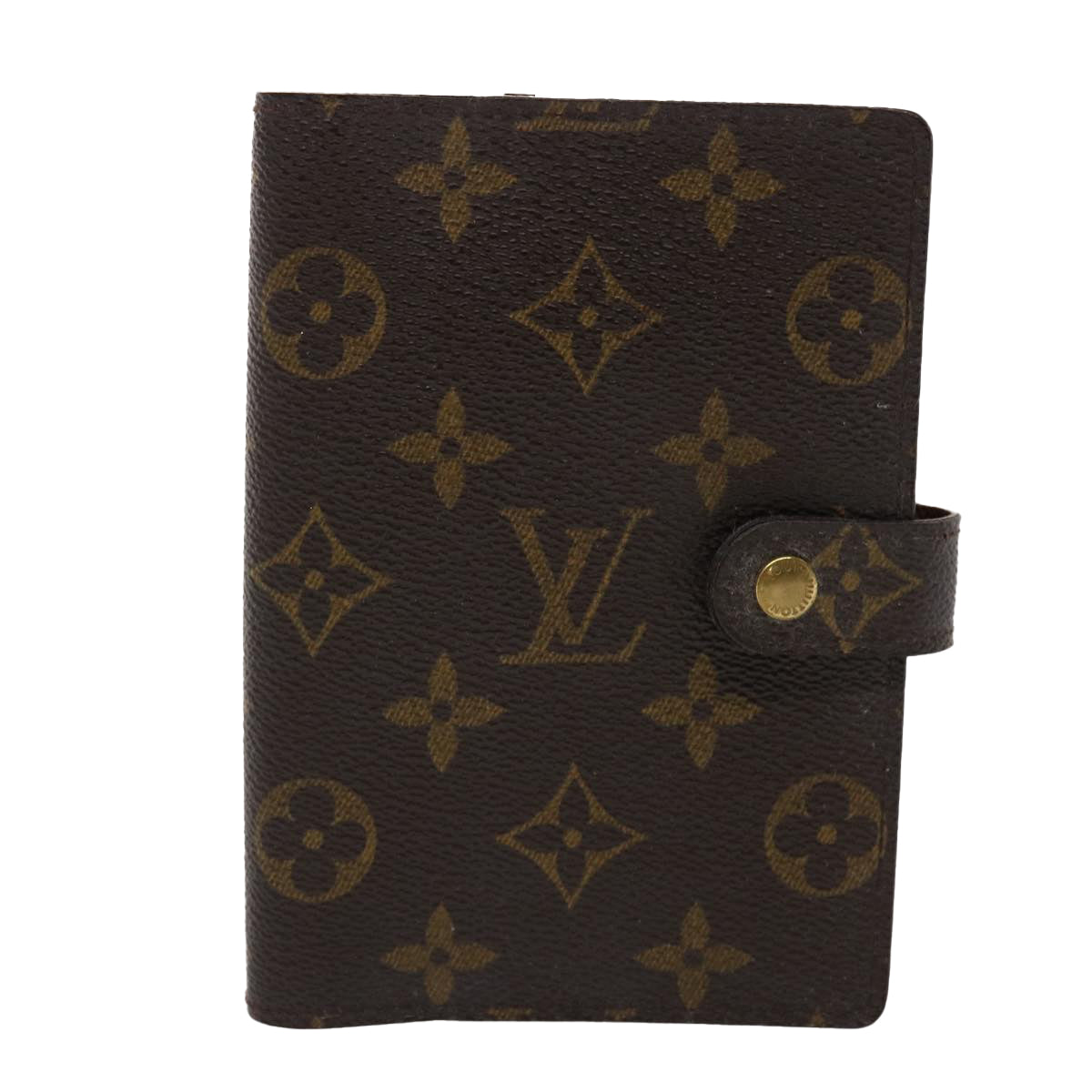 LOUIS VUITTON Monogram Agenda PM Day Planner Cover R20005 LV 46413