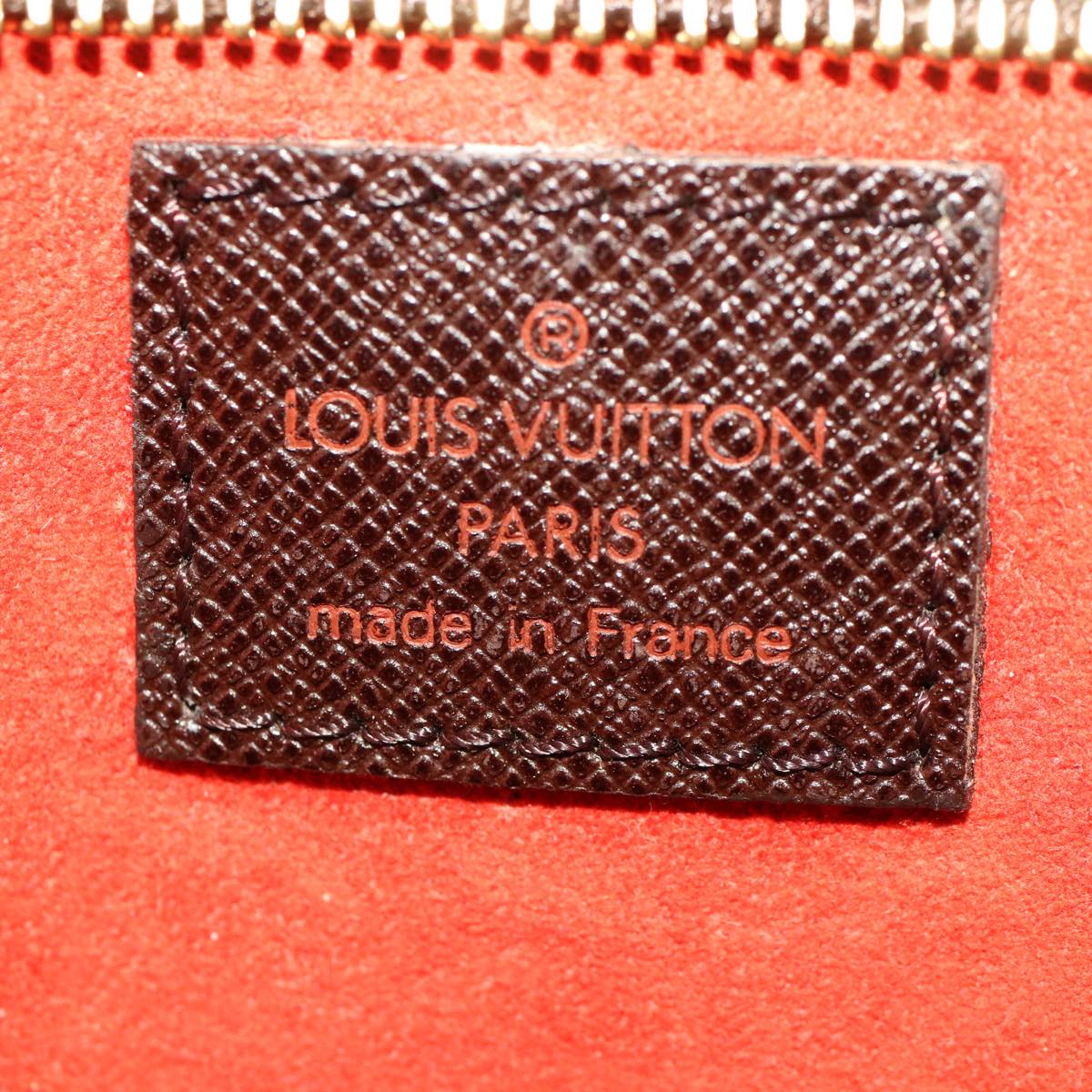 LOUIS VUITTON Damier Ebene Marais Pouch LV 46422