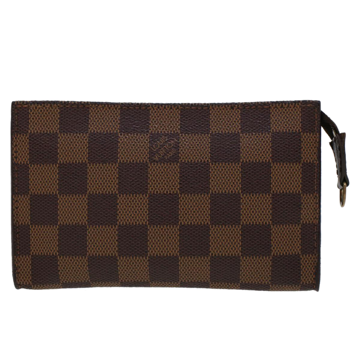 LOUIS VUITTON Damier Ebene Marais Pouch LV 46422