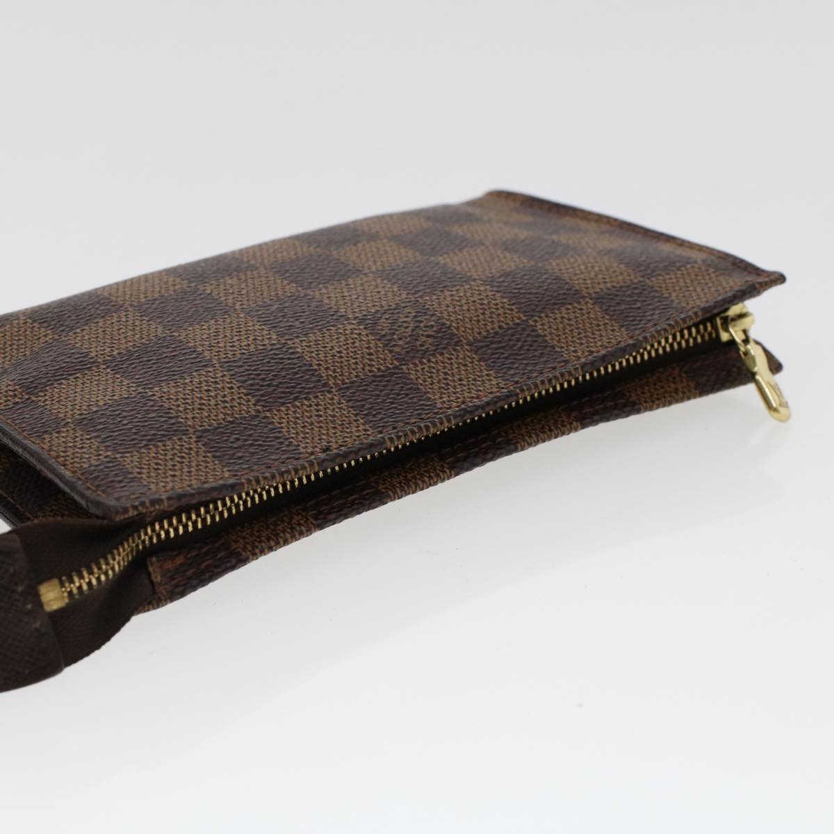 LOUIS VUITTON Damier Ebene Marais Pouch LV 46422