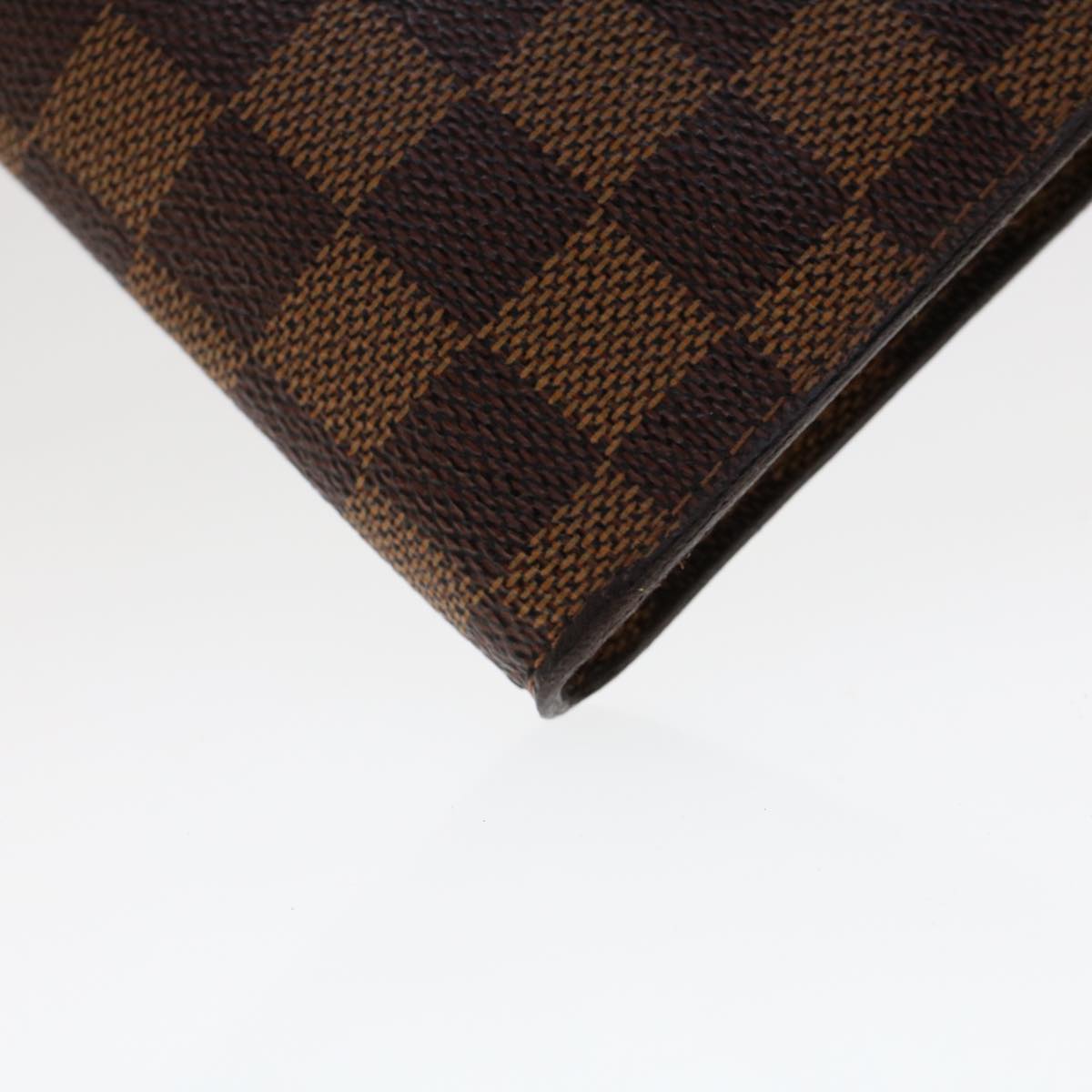 LOUIS VUITTON Damier Ebene Marais Pouch LV 46422