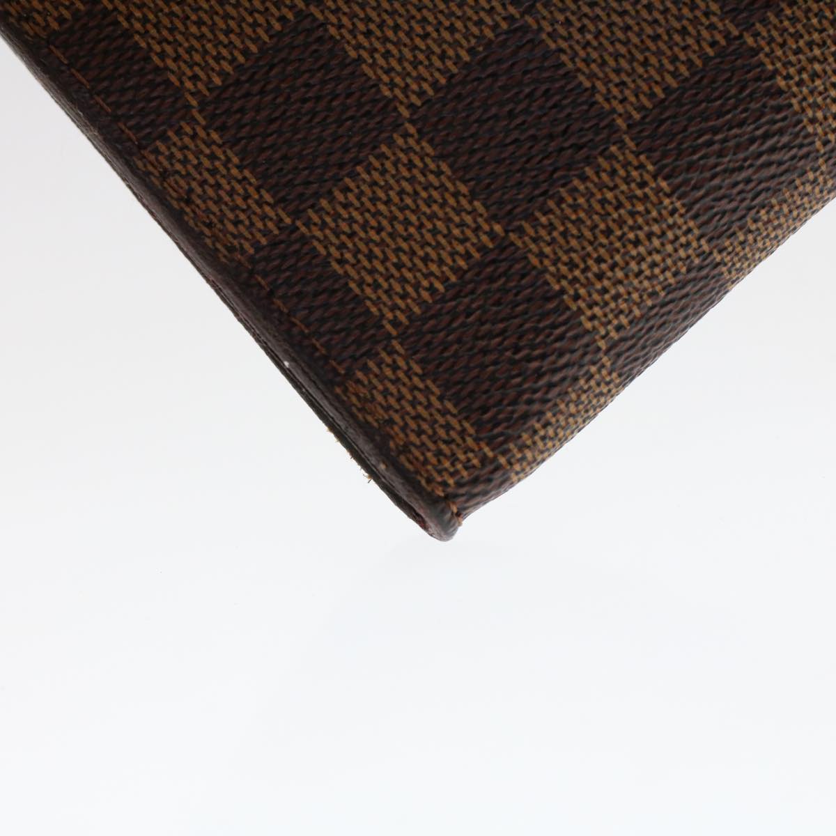 LOUIS VUITTON Damier Ebene Marais Pouch LV 46422