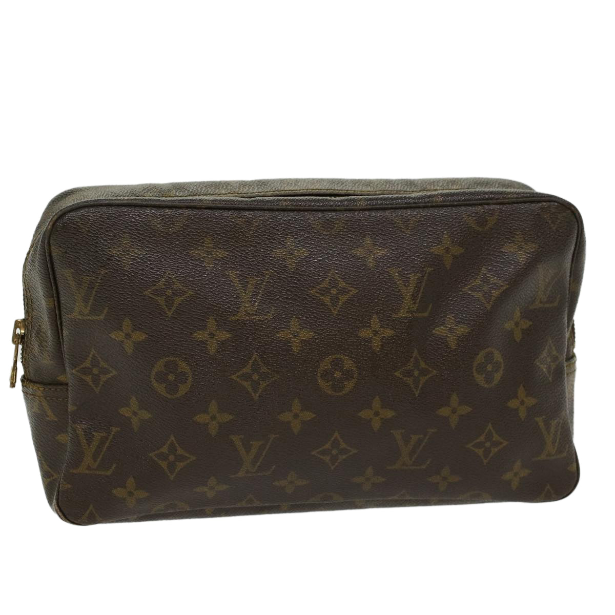 LOUIS VUITTON Monogram Trousse Toilette 28 Clutch Bag M47522 LV 46424