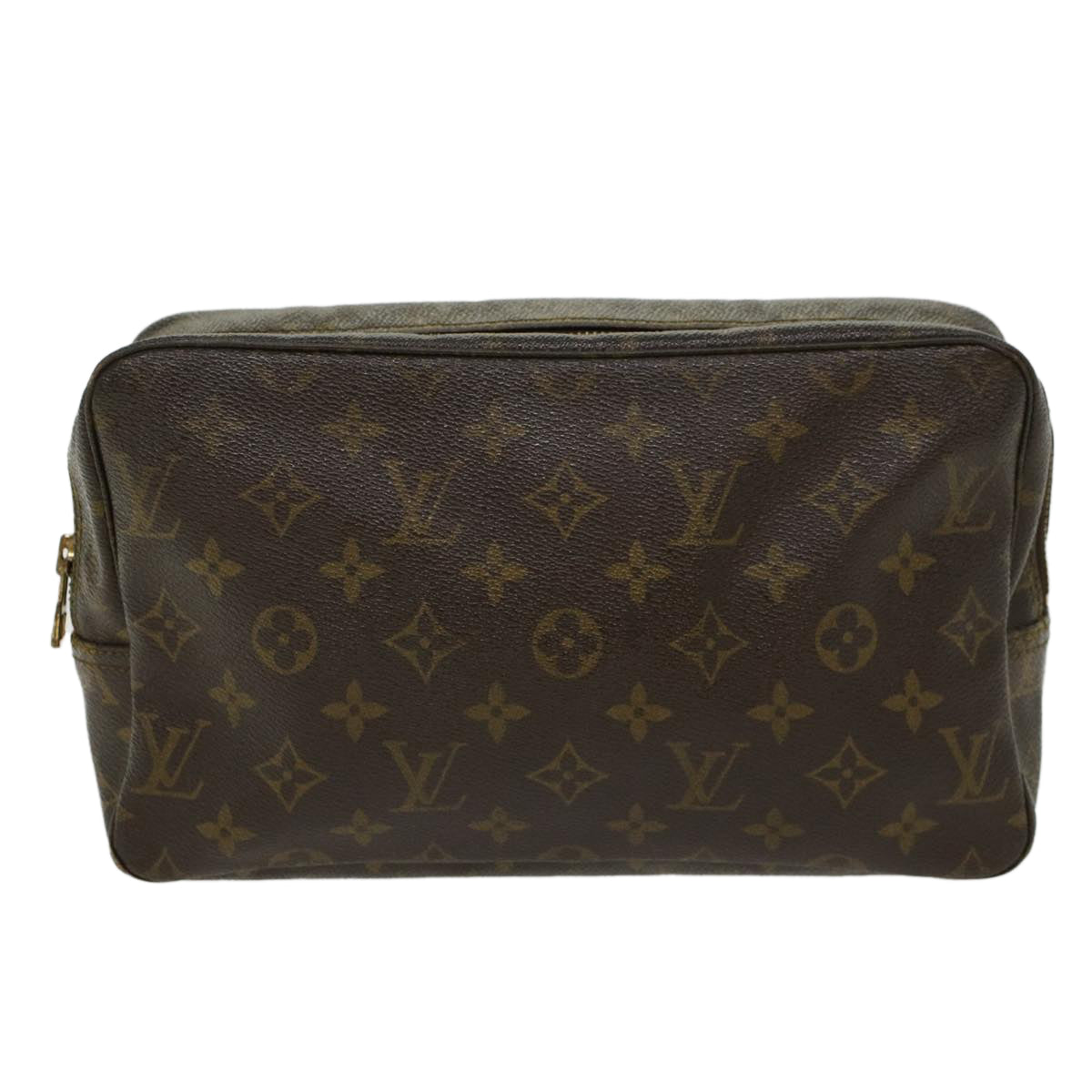 LOUIS VUITTON Monogram Trousse Toilette 28 Clutch Bag M47522 LV 46424