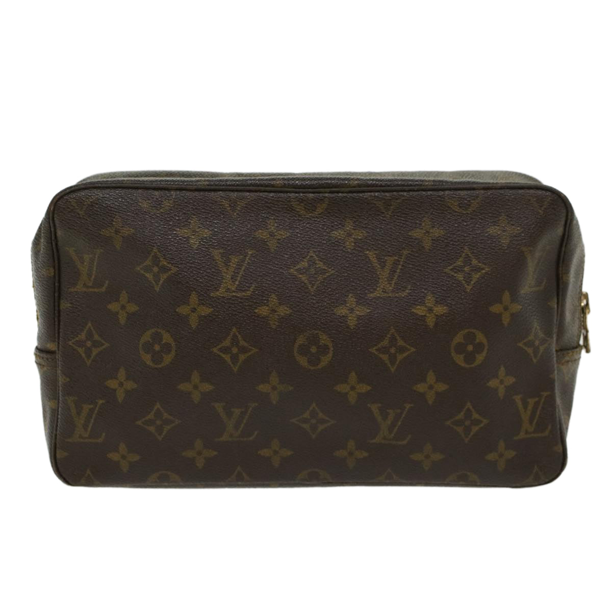 LOUIS VUITTON Monogram Trousse Toilette 28 Clutch Bag M47522 LV 46424