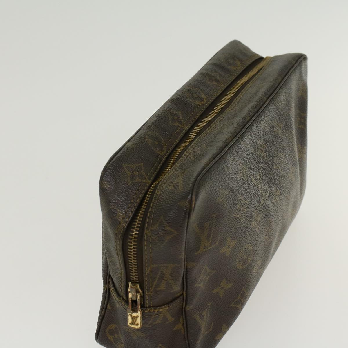 LOUIS VUITTON Monogram Trousse Toilette 28 Clutch Bag M47522 LV 46424