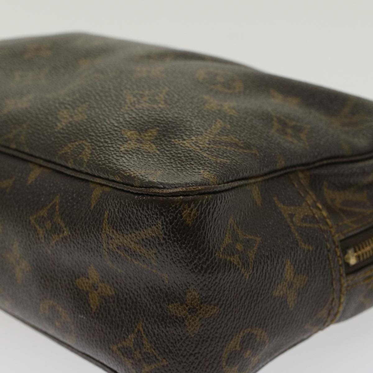 LOUIS VUITTON Monogram Trousse Toilette 28 Clutch Bag M47522 LV 46424