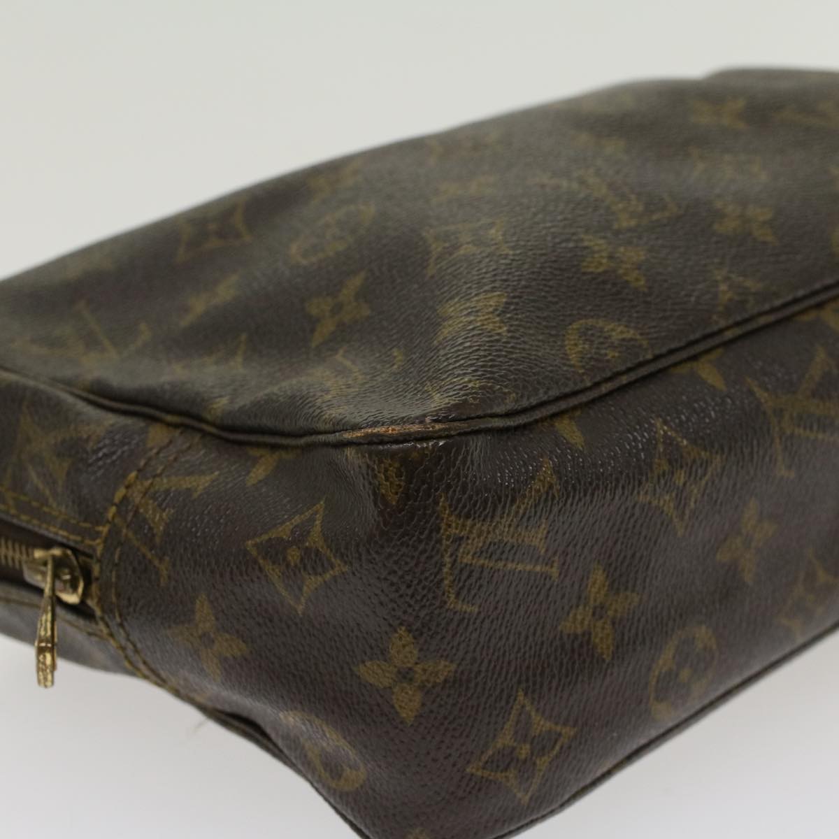 LOUIS VUITTON Monogram Trousse Toilette 28 Clutch Bag M47522 LV 46424