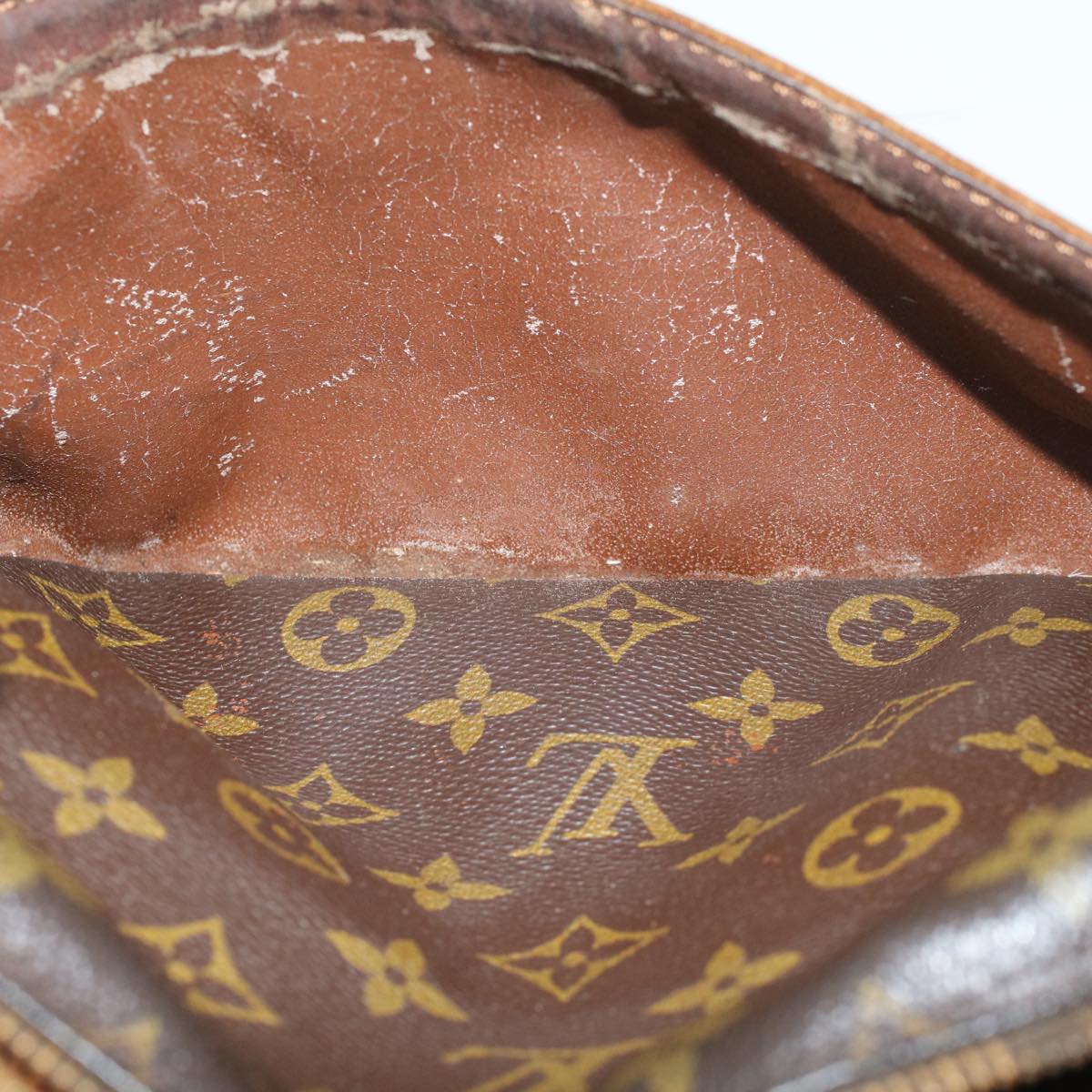 LOUIS VUITTON Monogram Compiegne 28 Clutch Bag M51845 LV 46426