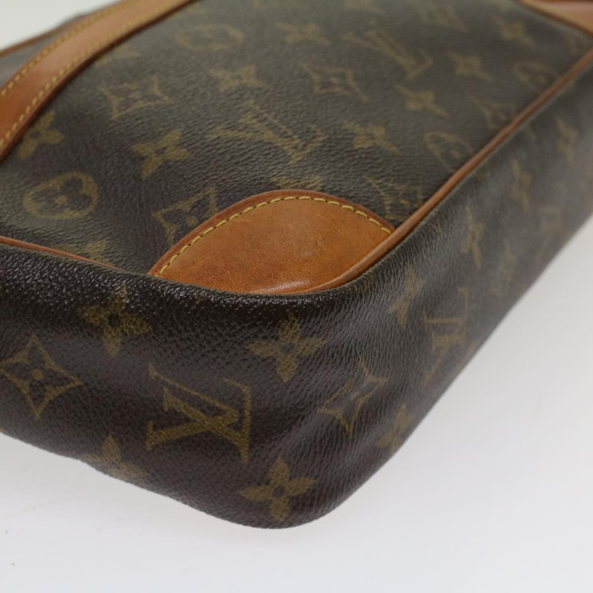 LOUIS VUITTON Monogram Compiegne 28 Clutch Bag M51845 LV 46427