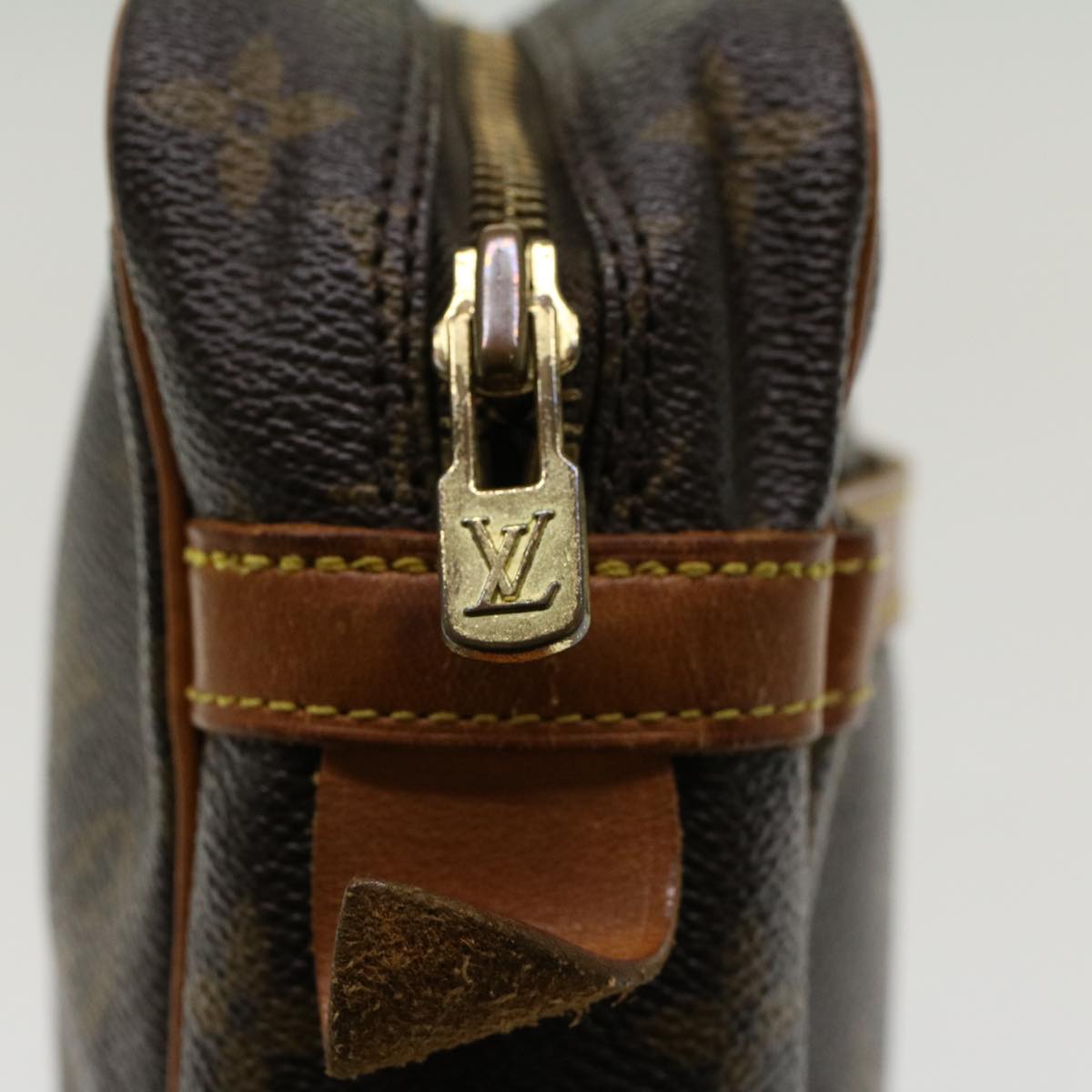 LOUIS VUITTON Monogram Compiegne 28 Clutch Bag M51845 LV 46427