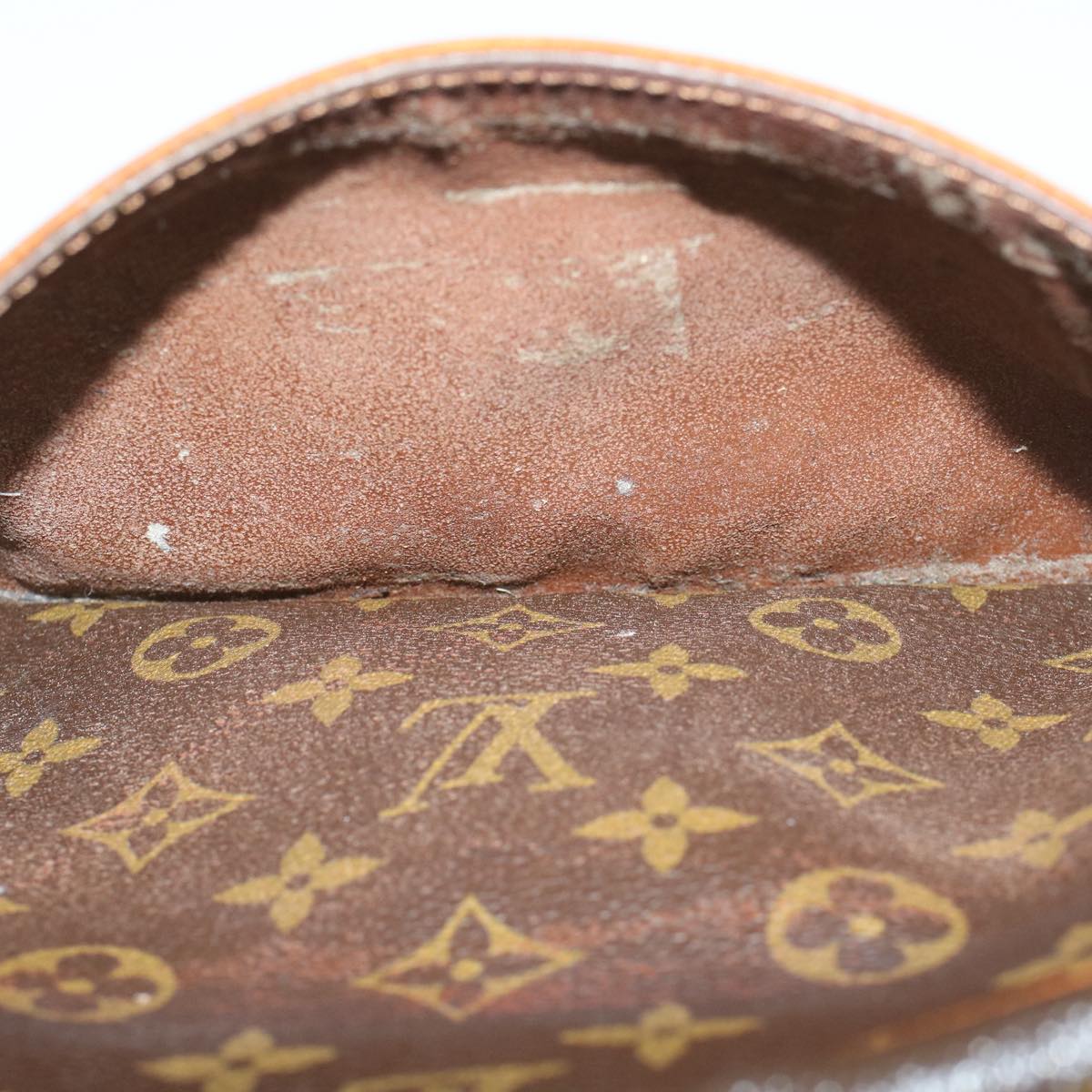LOUIS VUITTON Monogram Compiegne 28 Clutch Bag M51845 LV 46427