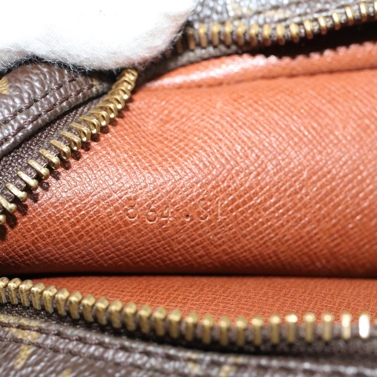 LOUIS VUITTON Monogram Compiegne 28 Clutch Bag M51845 LV 46427