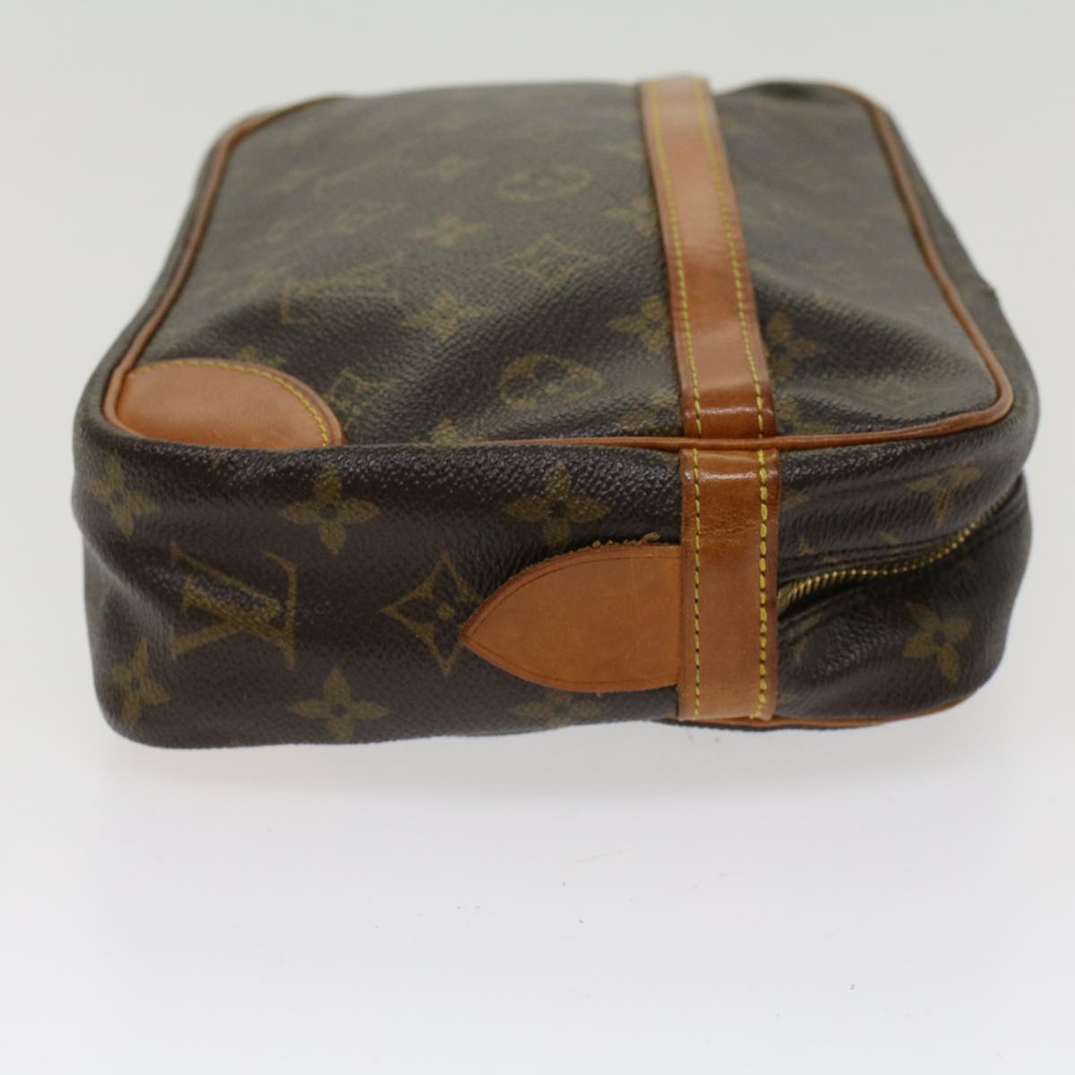 LOUIS VUITTON Monogram Compiegne 28 Clutch Bag M51845 LV 46427