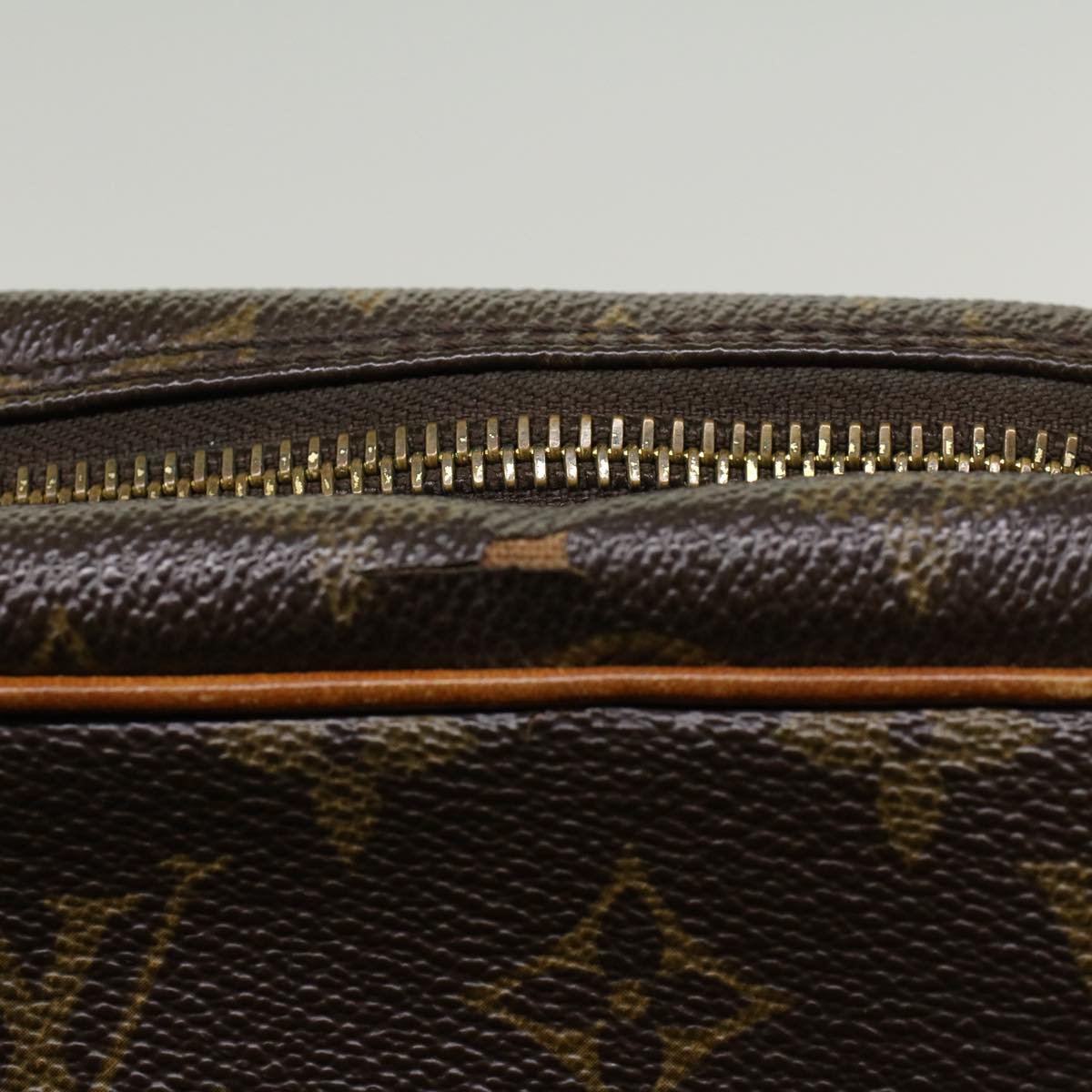 LOUIS VUITTON Monogram Compiegne 28 Clutch Bag M51845 LV 46427