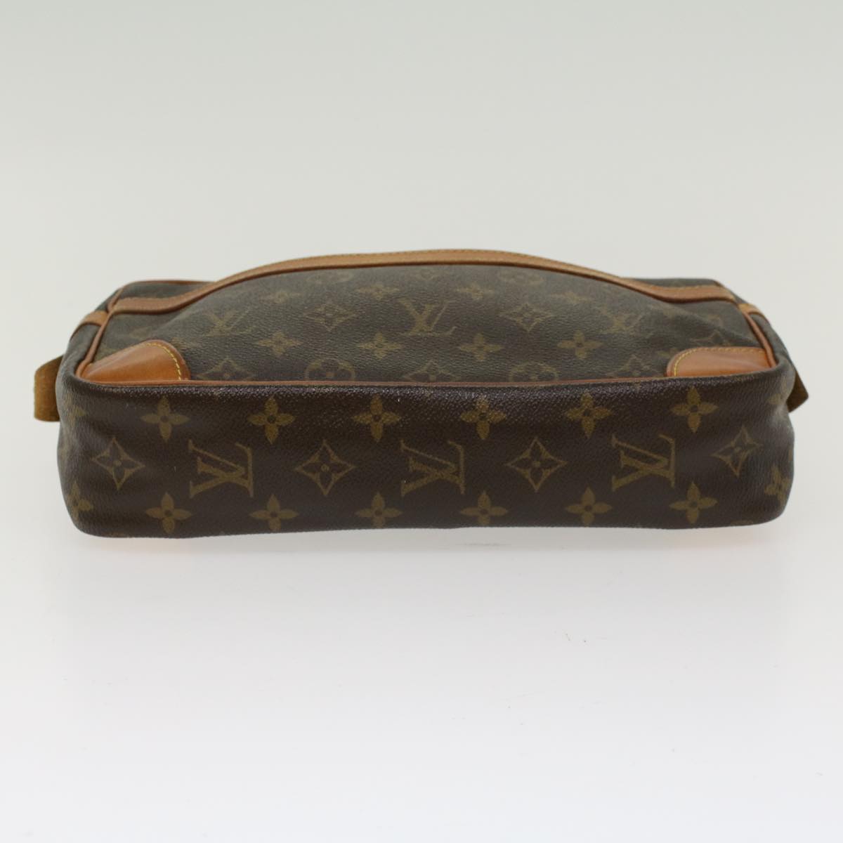 LOUIS VUITTON Monogram Compiegne 28 Clutch Bag M51845 LV 46427