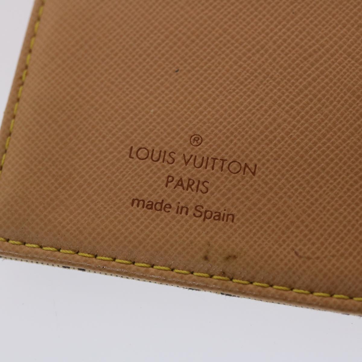 LOUIS VUITTON Monogram Mini Agenda PM Day Planner Cover Blue R20910 46430