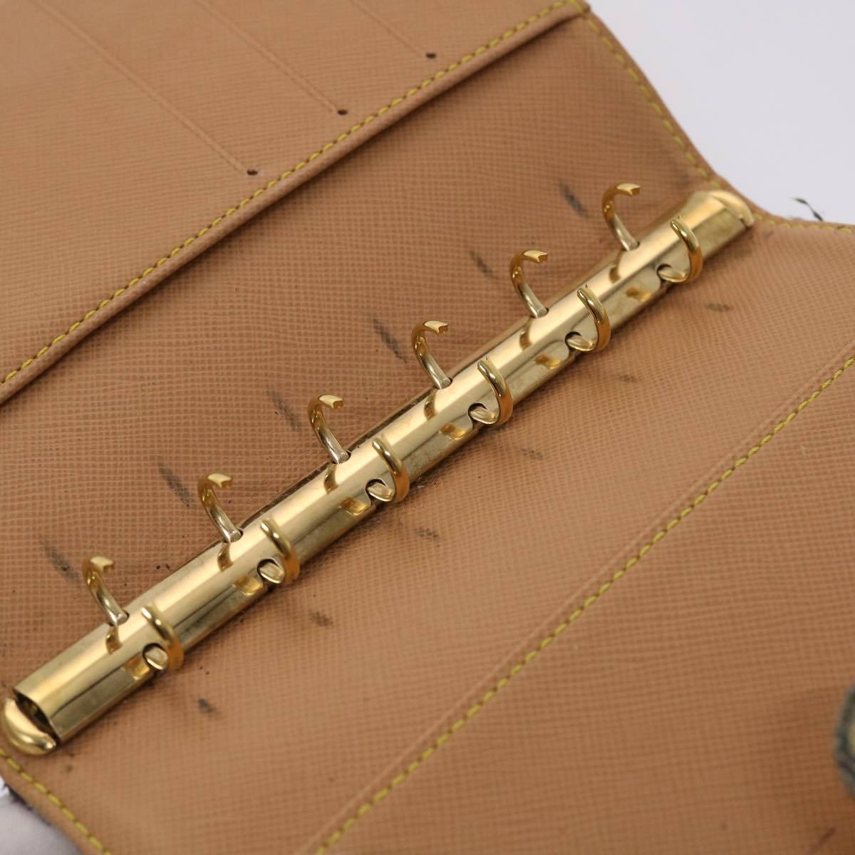 LOUIS VUITTON Monogram Mini Agenda PM Day Planner Cover Blue R20910 46430