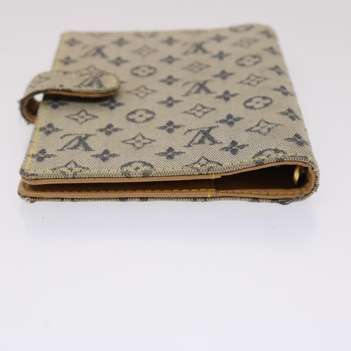 LOUIS VUITTON Monogram Mini Agenda PM Day Planner Cover Blue R20910 46430
